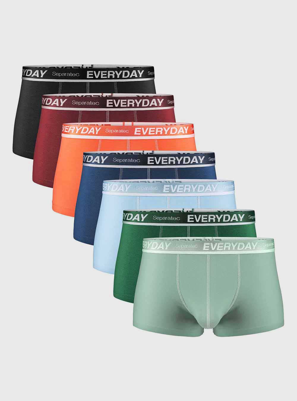 Separatec Colorful Everyday Cotton Trunks